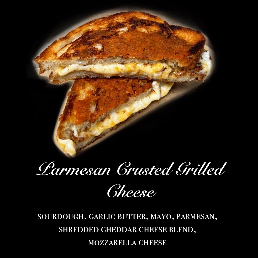 Parmesan Crusted Grilled Cheese